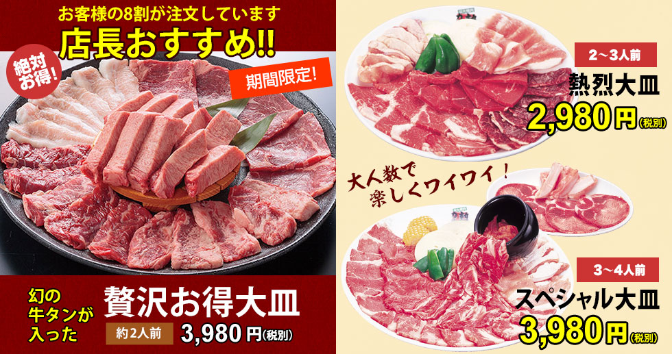贅沢お得大皿